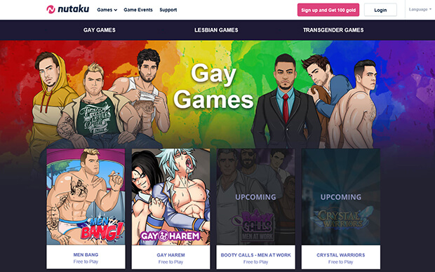 Games Gay Porn - Nutaku Launches LGBTQ+ Games Section!