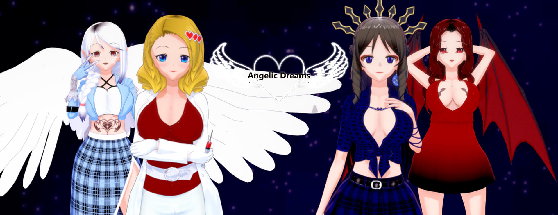 Angelic Dreams - Novela Visual Juego