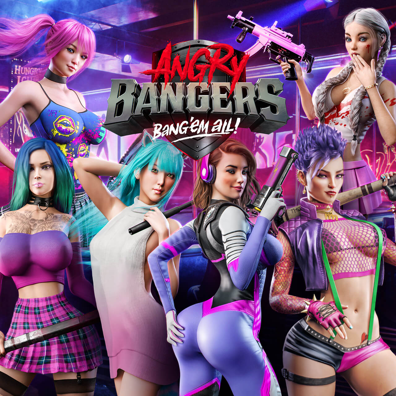 Angry Gamer Sex - Angry Bangers - Strategy Sex Game with APK file | Nutaku