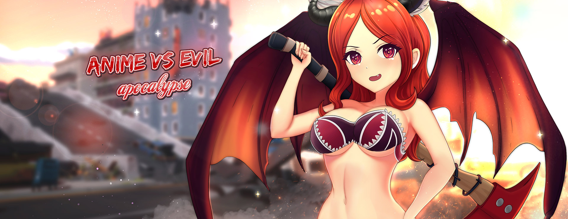 Anime vs Evil Apocalypse - アドベンチャー ゲーム
