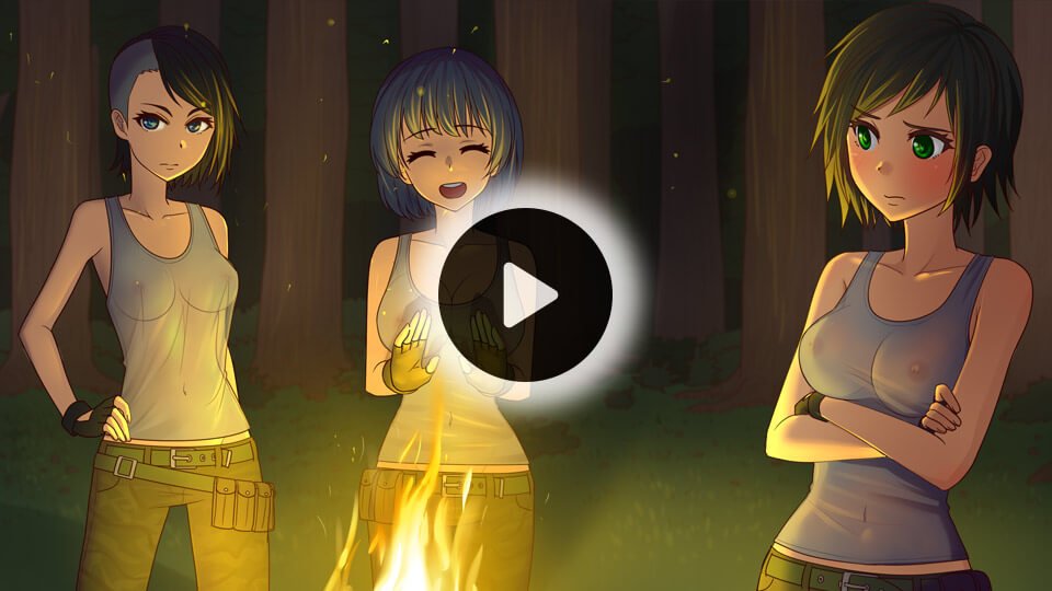 Graj visual-novel Gra - Army Gals na stronie Nutaku visual-novelGra - Army Gals