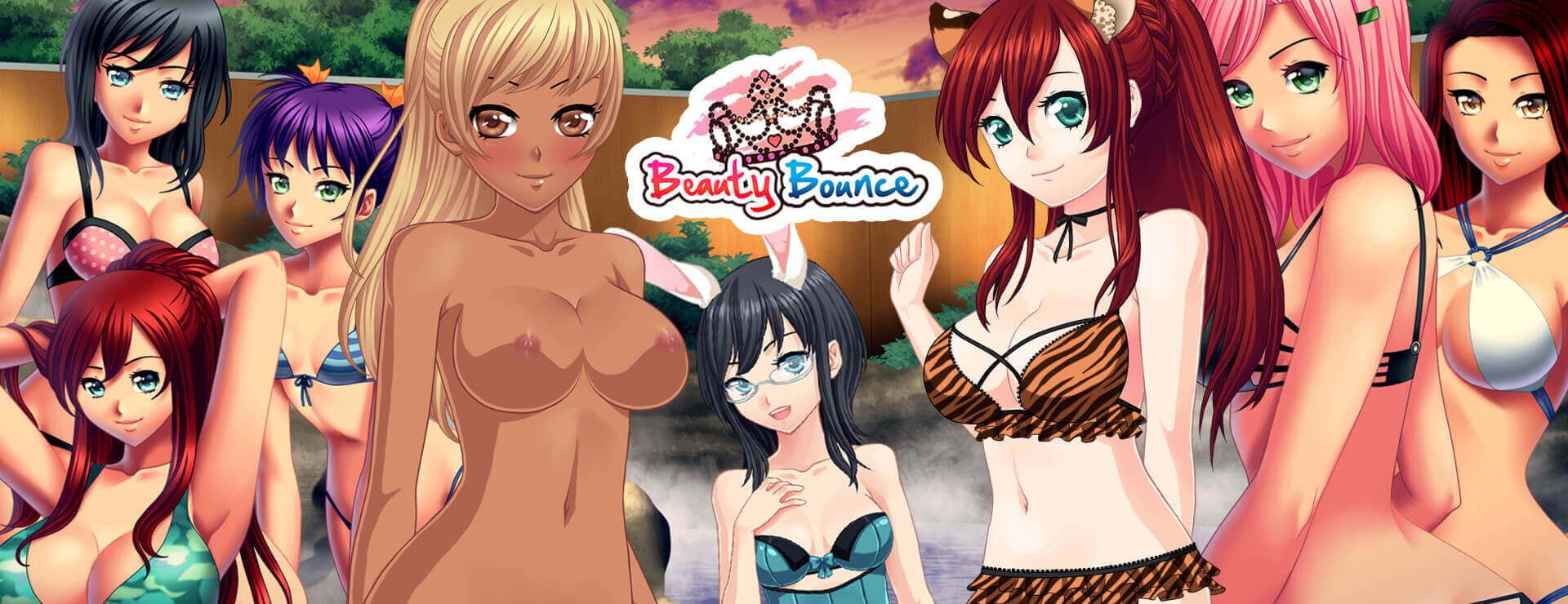Beauty Bounce - Visual Novel Game