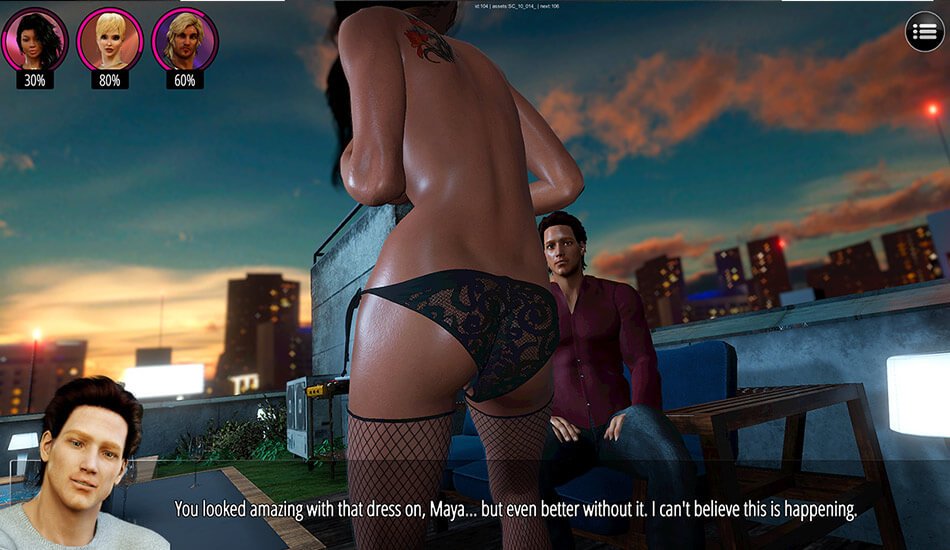 950px x 550px - Blind Date 3D Big Bang - Dating Sim Sex Game | Nutaku