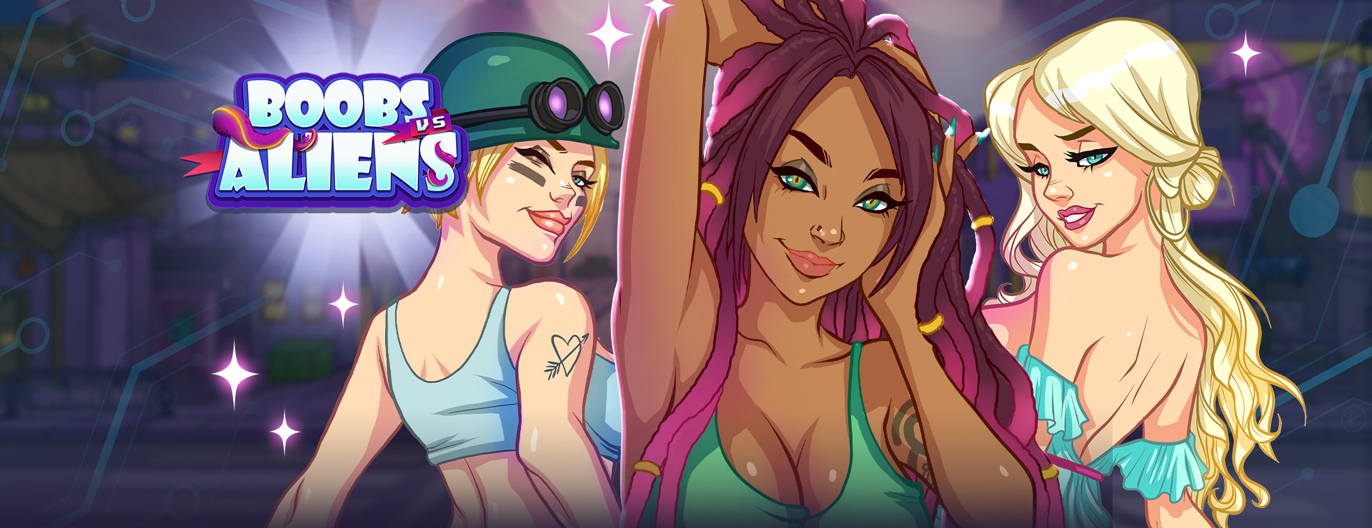 Boobs VS Aliens Game - Shoot Em Up Gra