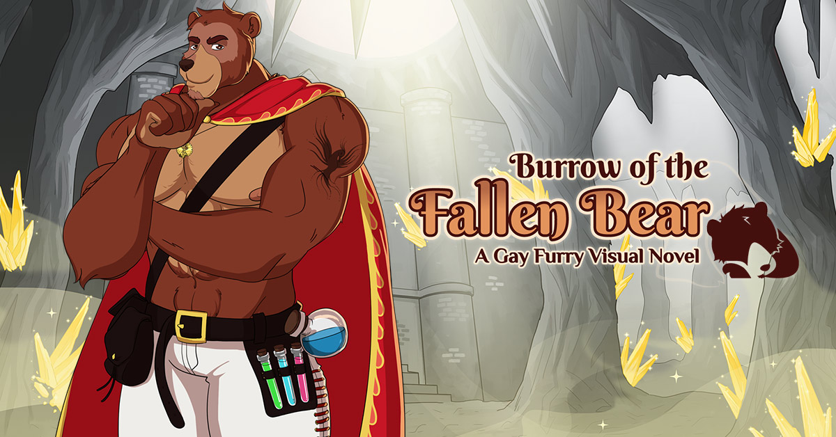 Gay Anthro Bear Porn - Burrow of the Fallen Bear - Visual Novel Sex Game | Nutaku