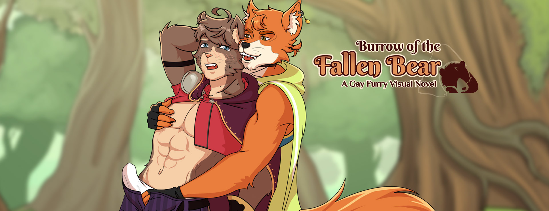 Burrow of the Fallen Bear - Japanisches Adventure Spiel
