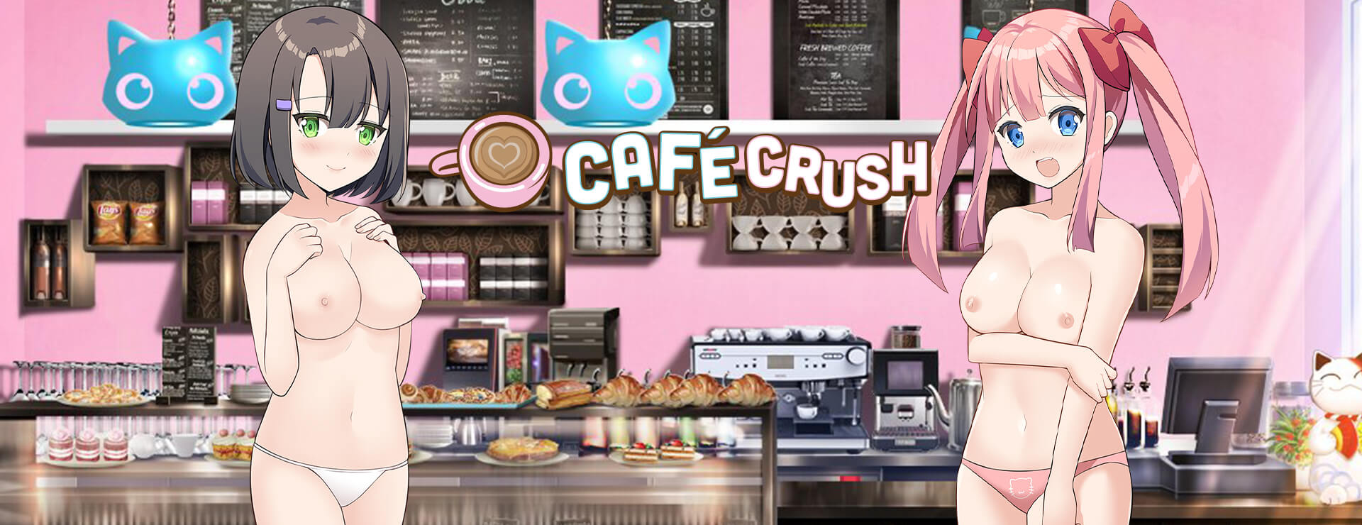 Cafe Crush (with Oppai Mode) - Casual Jeu