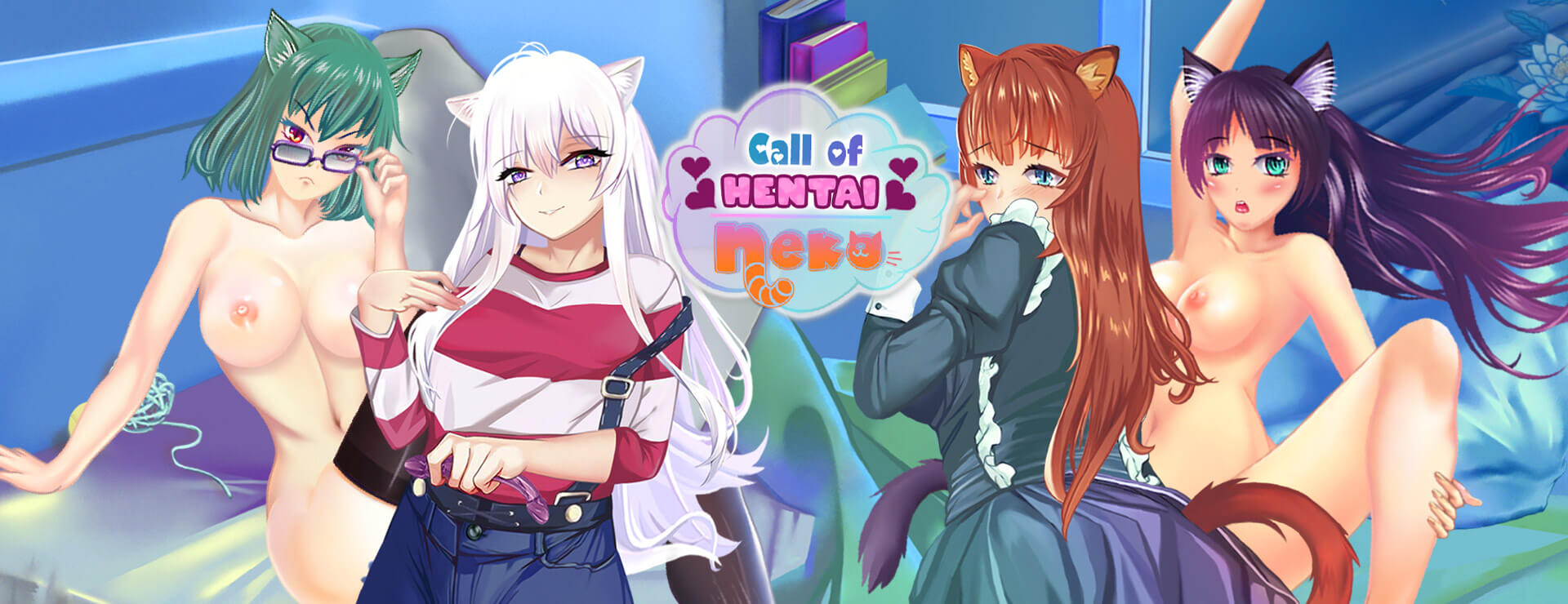 Call of Hentai Neko - Rompecabezas Juego