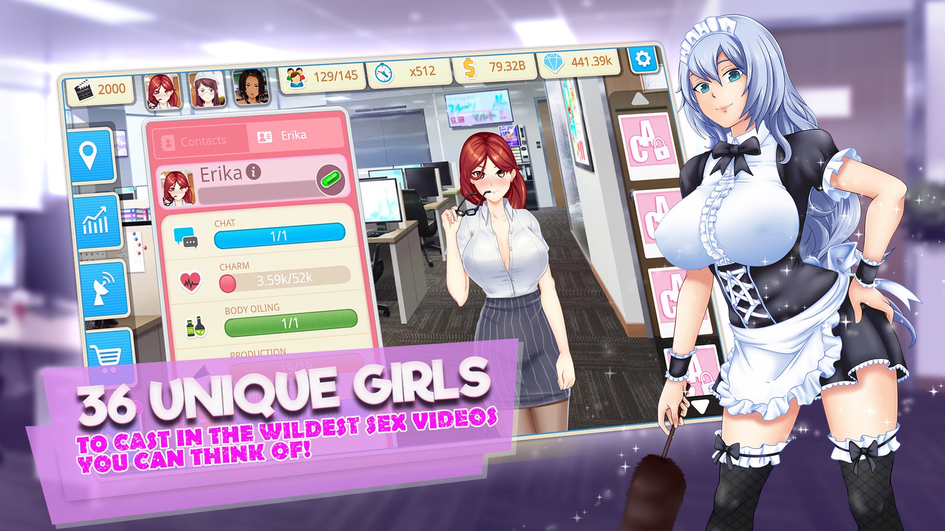 Nutaku has released a new lamp for couples called Casting Agent, which is c...