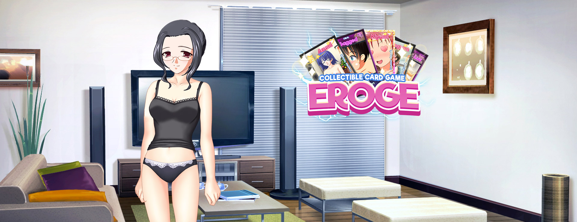 Collectible Card Game Eroge - Strategy Game