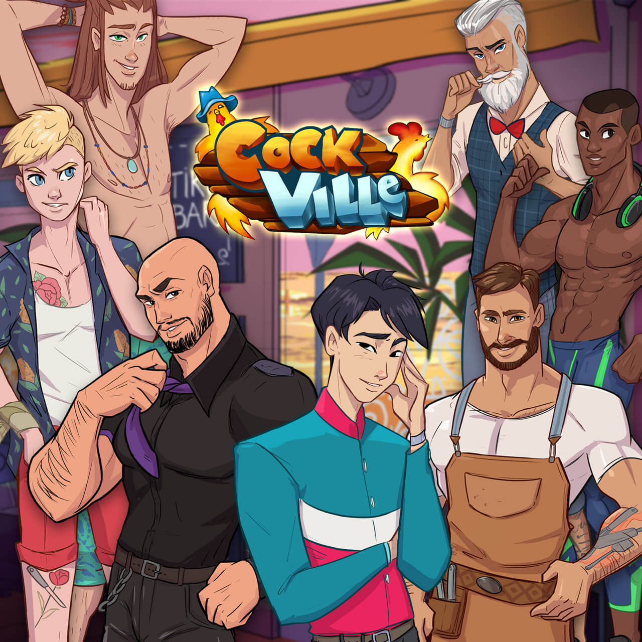 Cockville - Simulation Sex Game with APK file | Nutaku