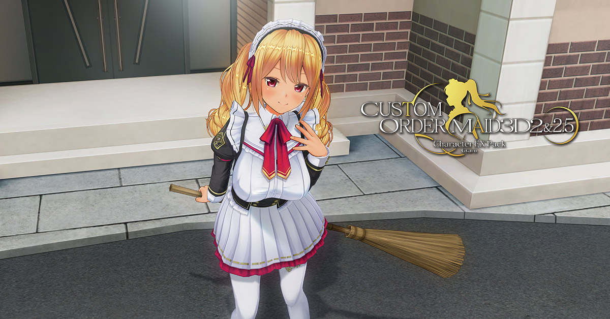 CustomOrderMaid3D2:CharacterEXPackGyaruHighPolyAllInOneEdition