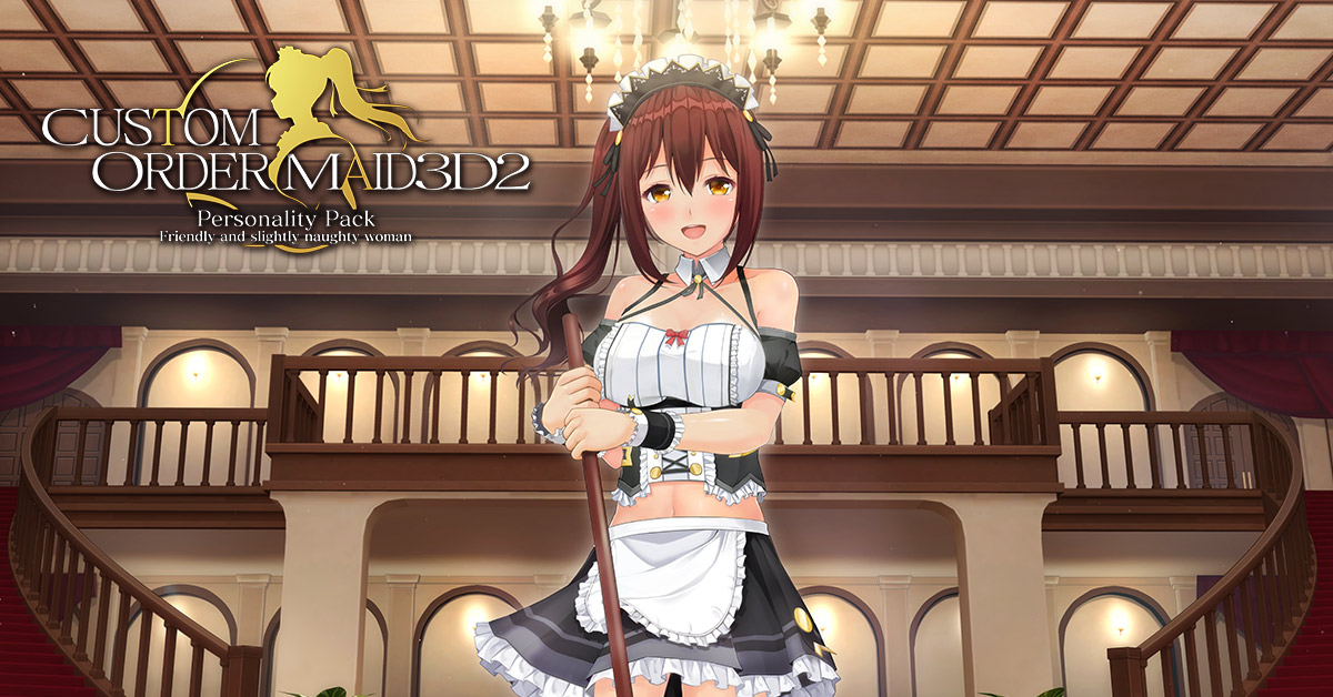 Custom Order Maid 3d2 Friendly And Slightly Naughty Woman Dlx Edition Adventure Sex Game Nutaku