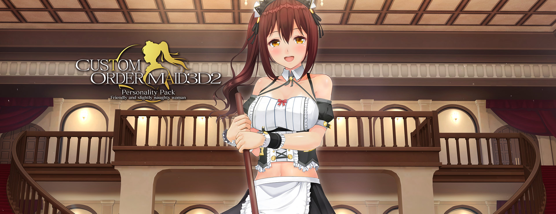 Custom Order Maid 3D2: Friendly and Slightly Naughty Woman DLX Edition - シミュレーション ゲーム