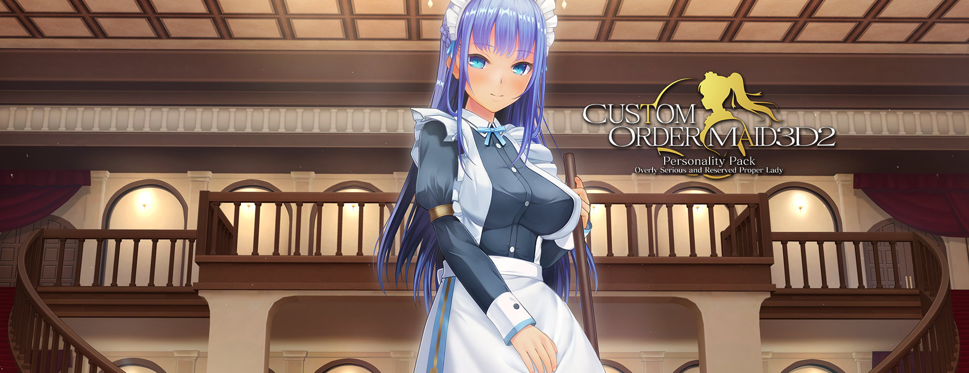 Custom Order Maid 3D 2: Overly Serious and Reserved Proper Lady DLX Edition - Simulation Jeu