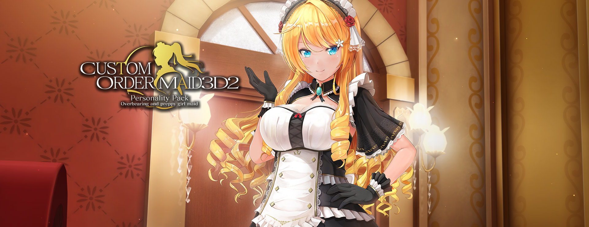 Custom Order Maid 3D 2: Overbearing and Preppy Girl Maid Complete Bundle - シミュレーション ゲーム