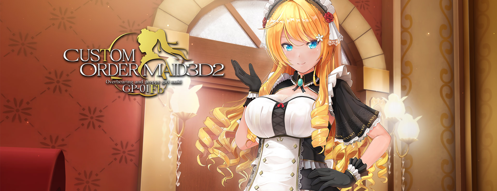 Custom Order Maid 3D2: Overbearing and Preppy Girl Maid GP-01Fb - Symulacja Gra