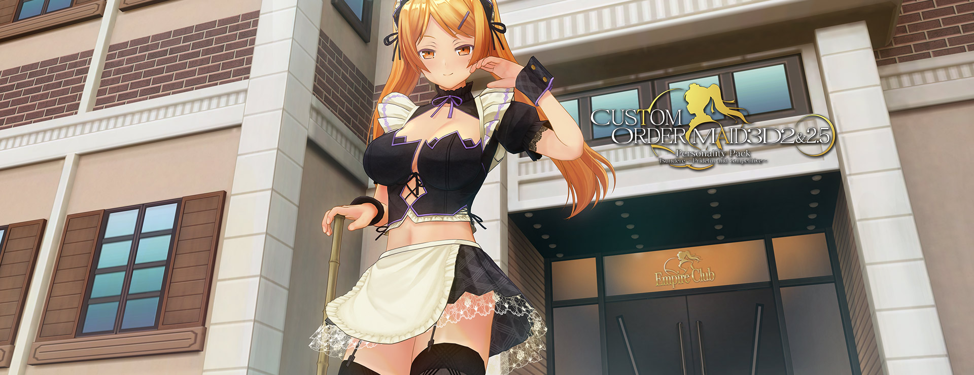 Custom Order Maid 3D2: Personality Pack Tsundere ~Prideful and Competitive~ - Simulation Jeu