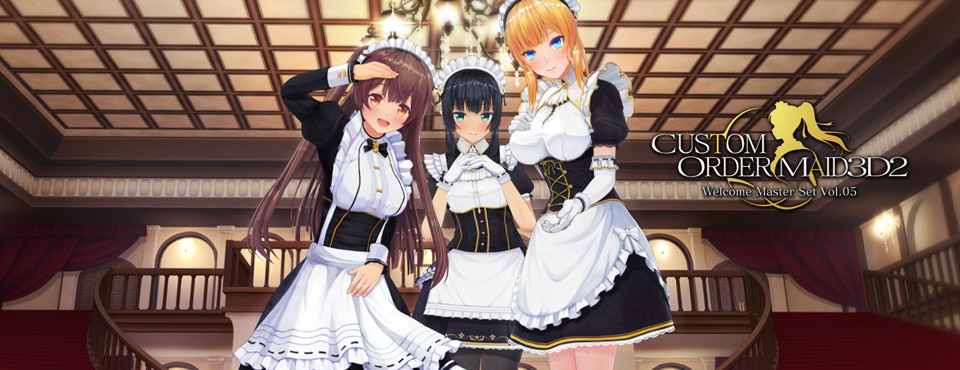 Custom Order Maid 3D2: Welcome Master Set Vol. 05 - Simulación Juego