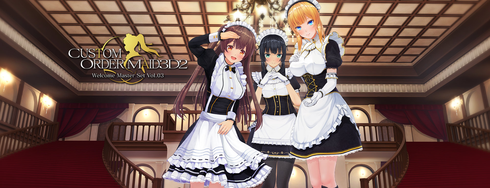 Custom Order Maid 3D2: Welcome Master Set Vol. 03 DLC - Simulación Juego