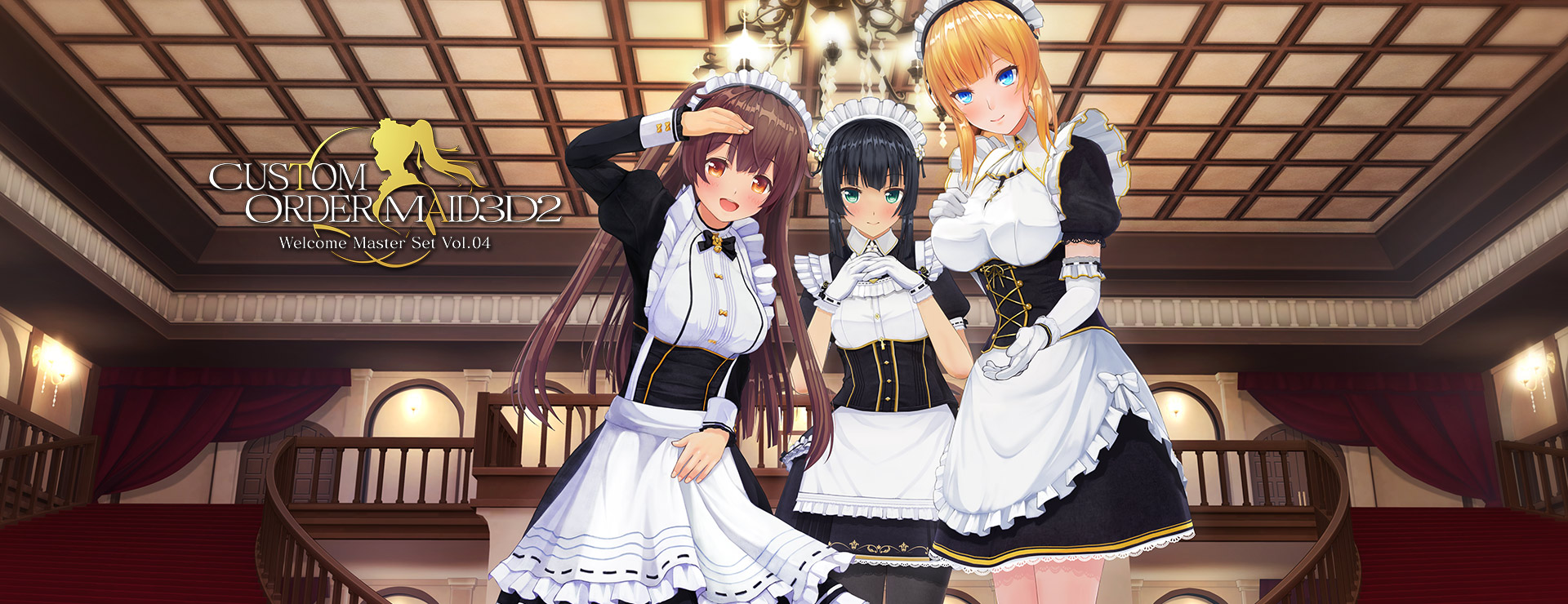 Custom Order Maid 3D2: Welcome Master Set Vol. 04 DLC - Simulación Juego