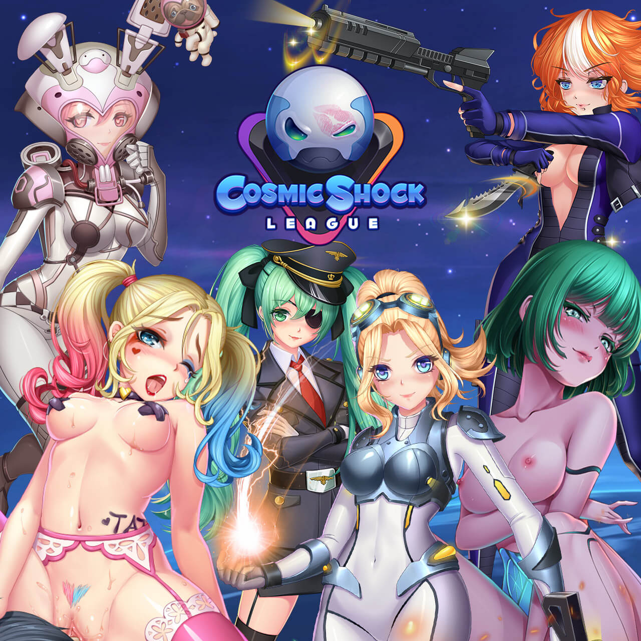 Xxx Shkc - Cosmic Shock League - Puzzle Sex Game | Nutaku