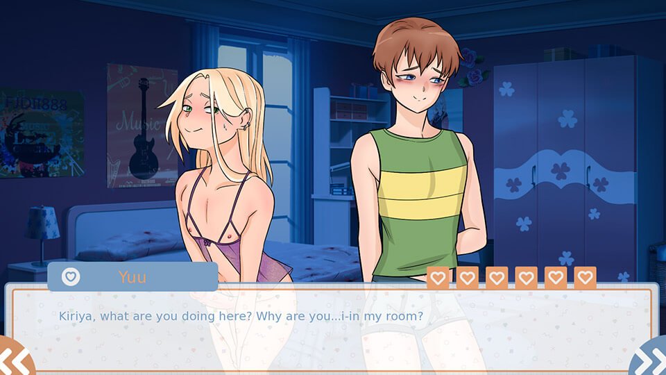 my girlfriend game visual novel