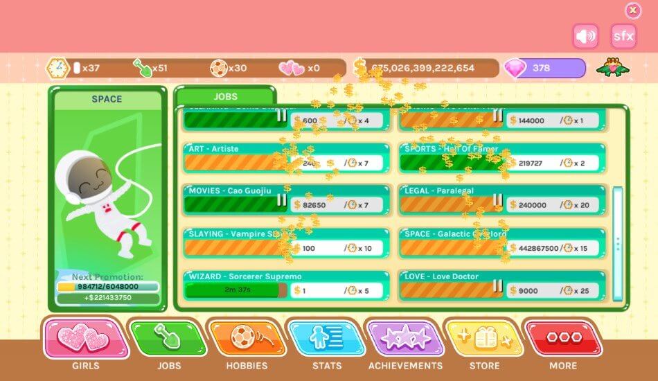 Crush Crush Casual Online Game Nutaku