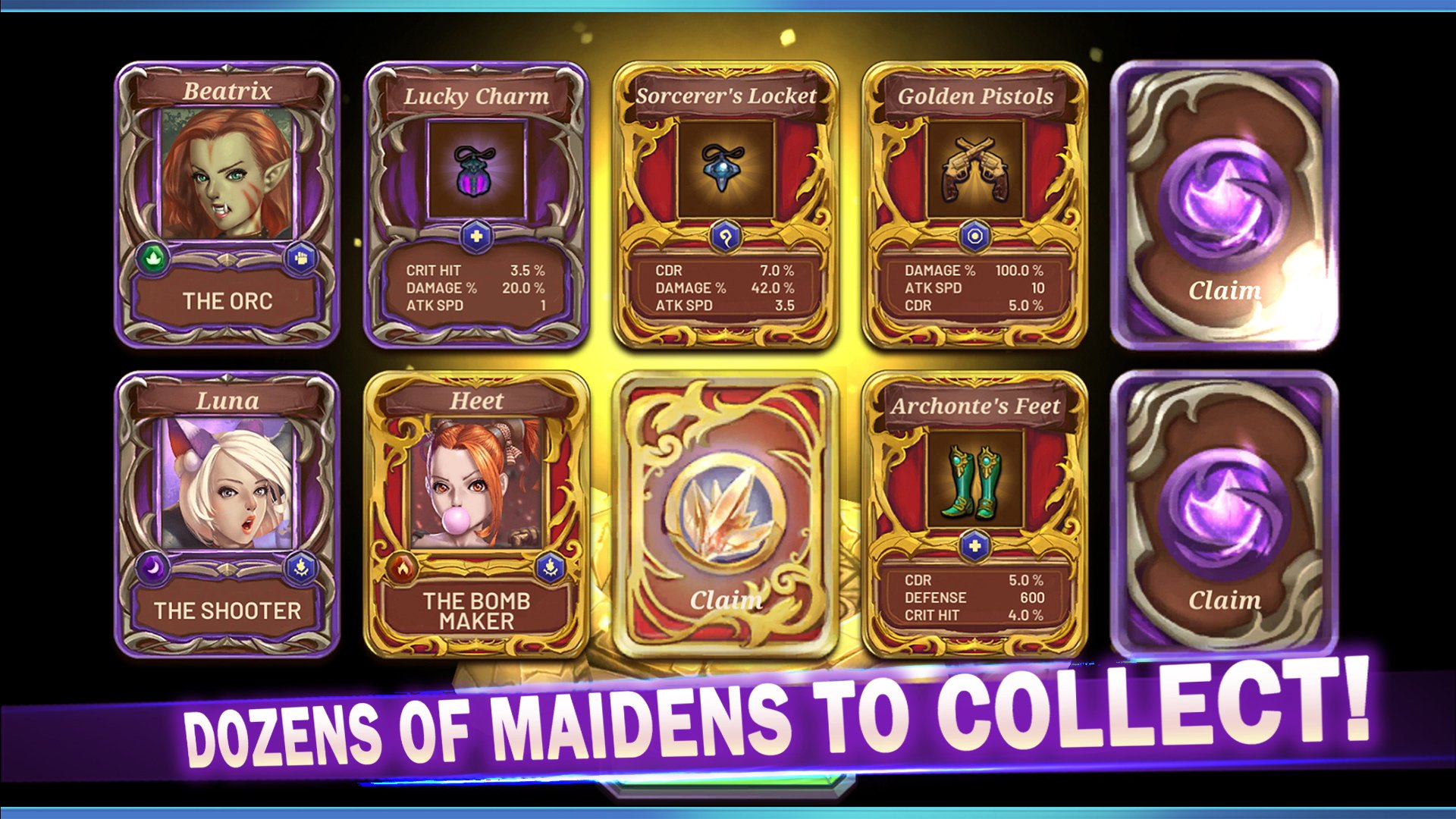 Crystal Maidens Unleashed screenshot