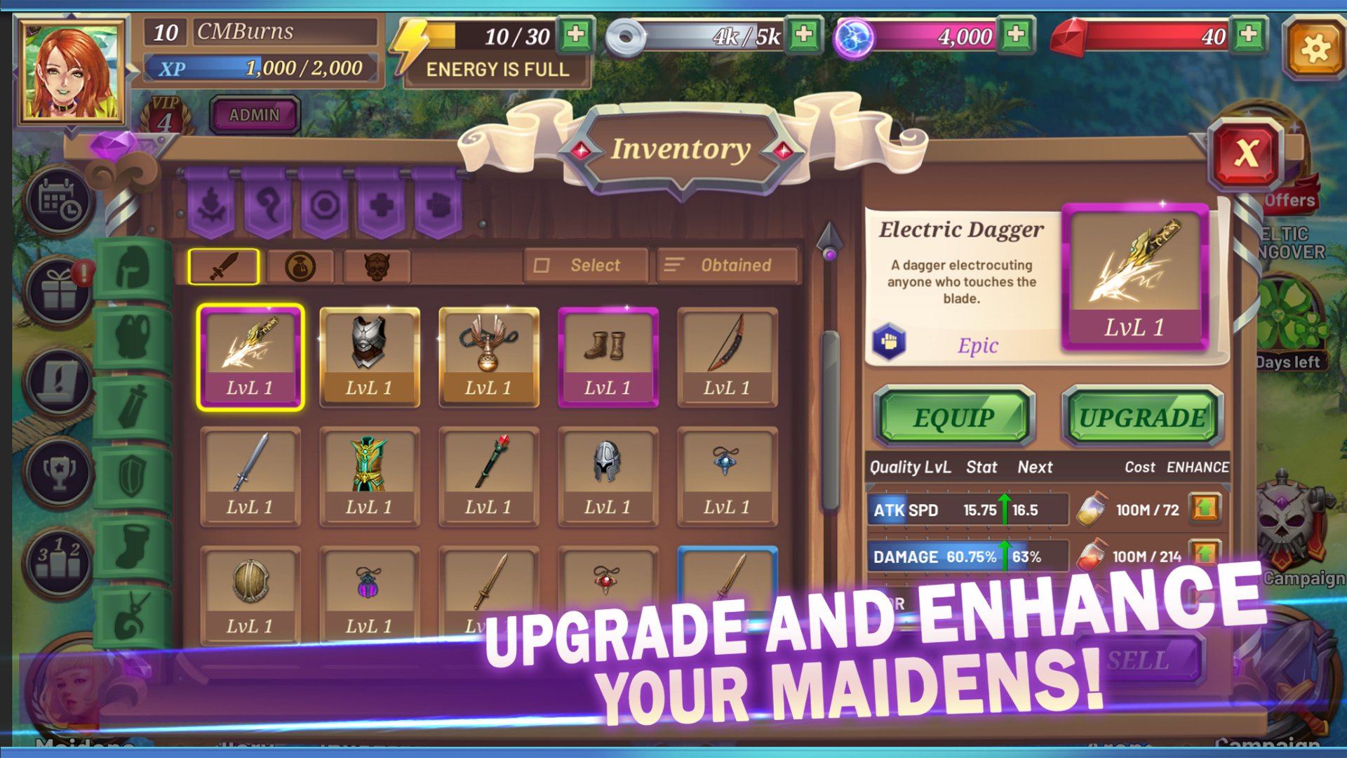 Crystal Maidens Unleashed screenshot