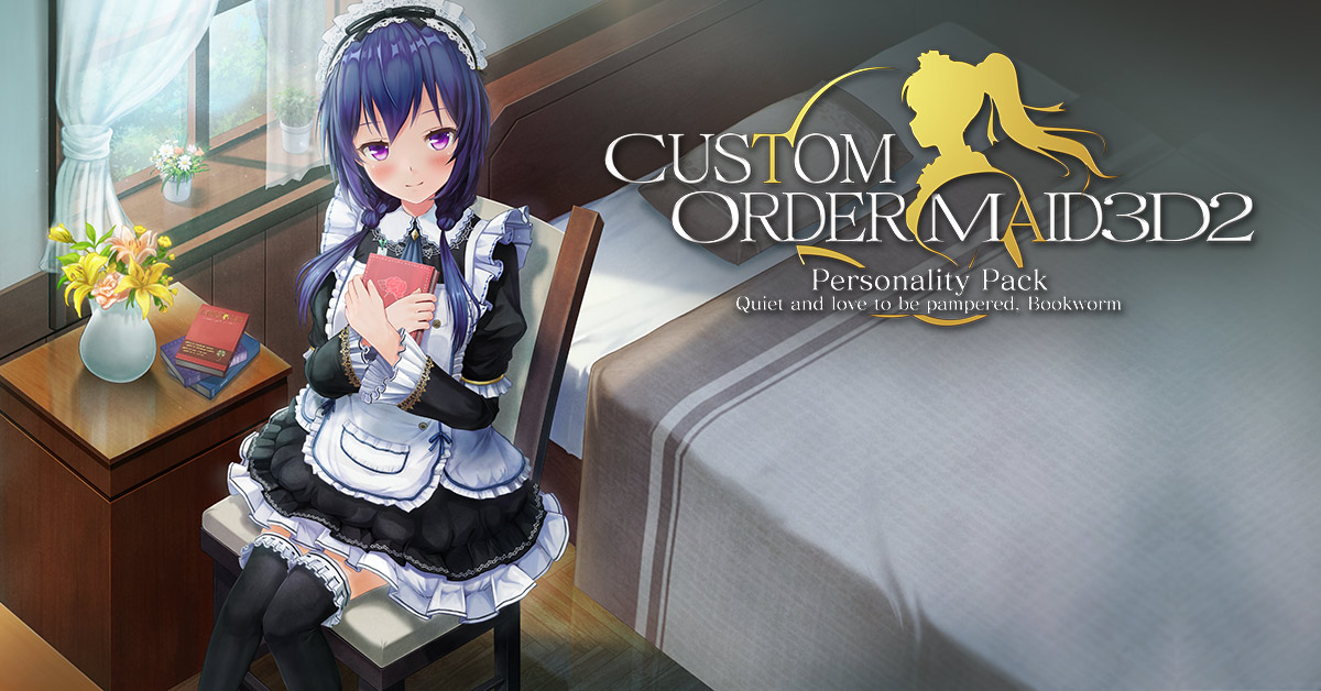 Custom Order Maid 3d2 Quiet And Love To Be Pampered Bookworm Dlc