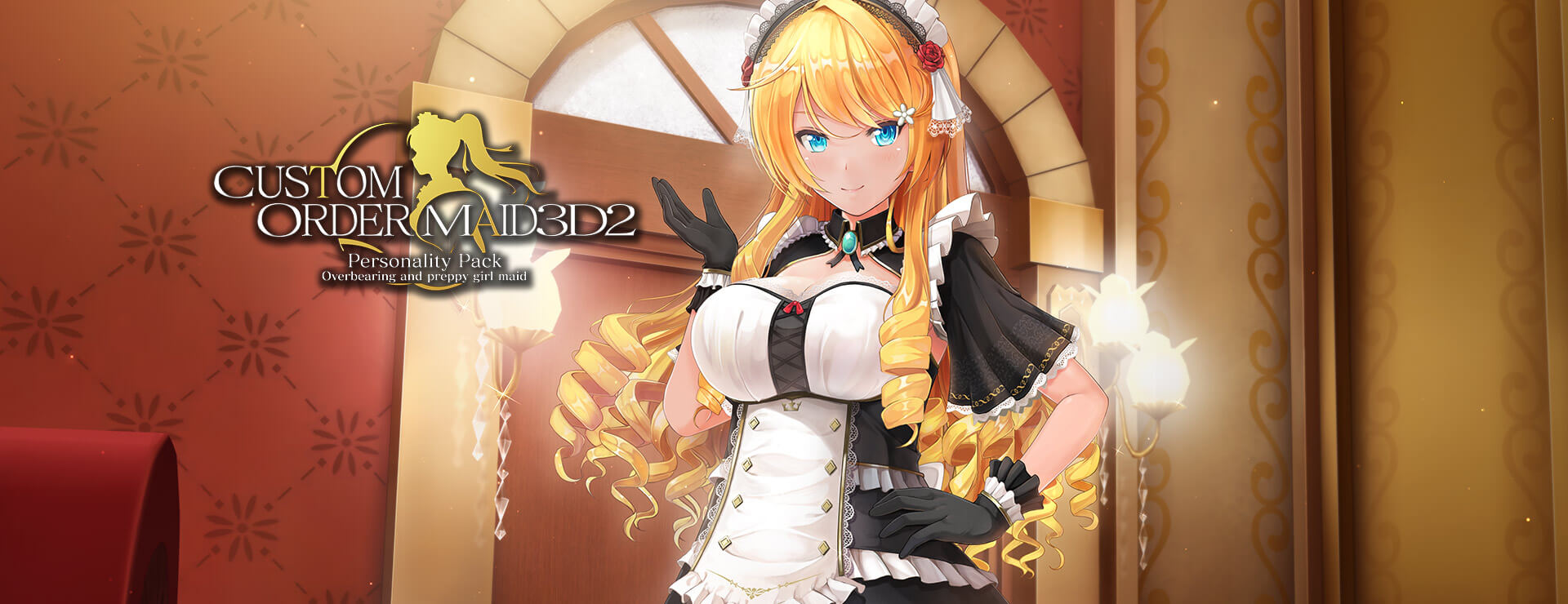 Custom Order Maid 3D2: Overbearing and Preppy Girl Maid DLC - Simulación Juego