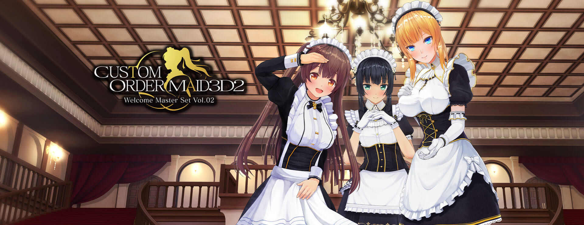 Custom Order Maid 3D2 Welcome Master Set Vol.02 - Simulación Juego