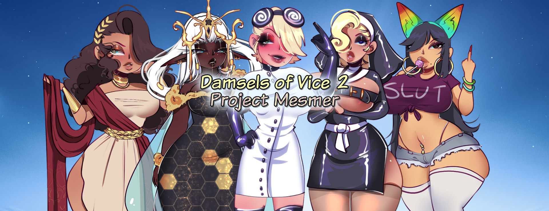 Damsels of Vice 2: Project Mesmer - RPG ゲーム
