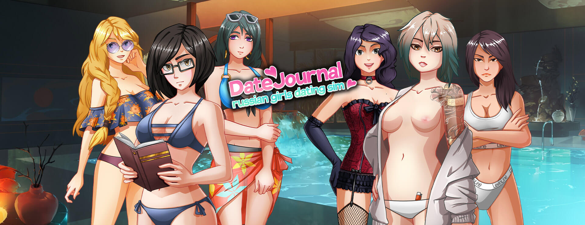 Date Journal: Russian Girls Dating Sim - Casual Jeu