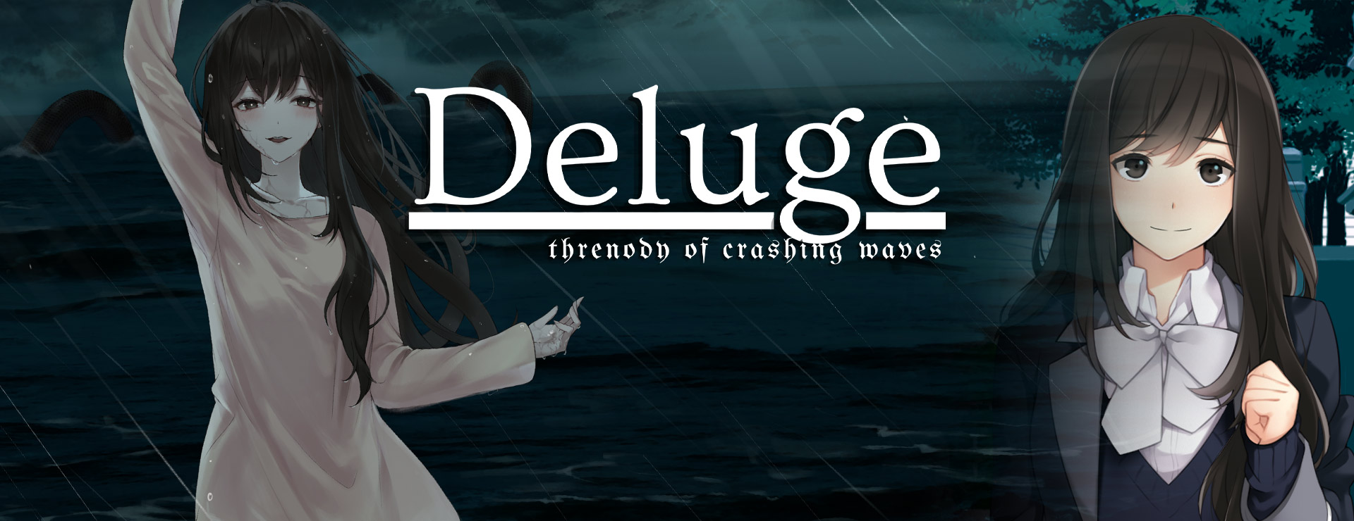 Deluge: Threnody of Crashing Waves (Free Version) - ビジュアルノベル ゲーム