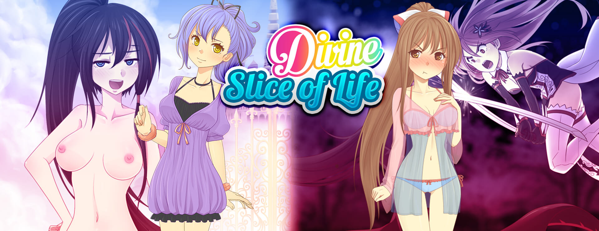 Divine Slice of Life - Roman Visuel Jeu