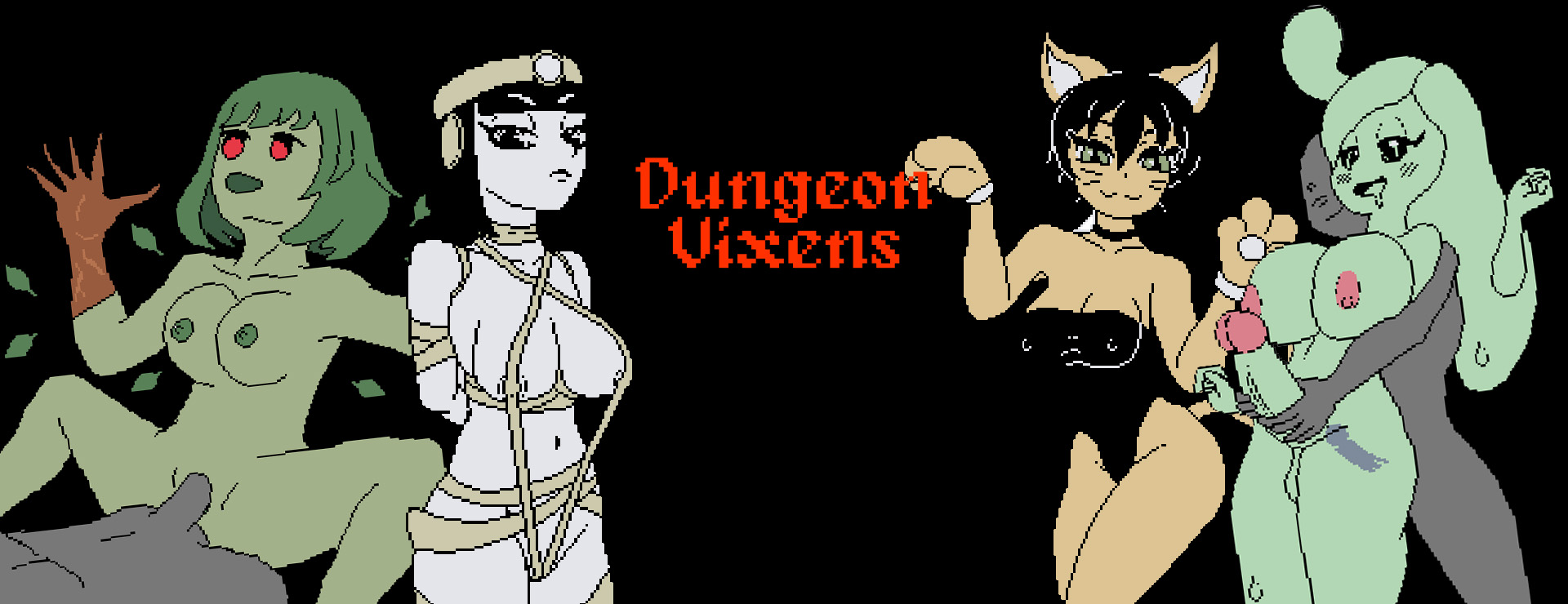 Dungeon Vixens: A Tale of Temptation - アドベンチャー ゲーム