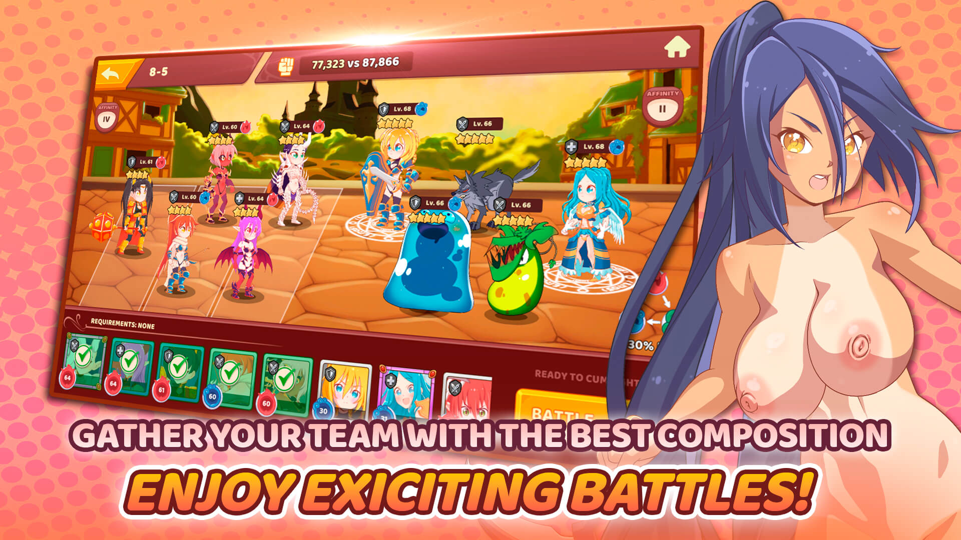 Eros Fantasy - Idle Sex Game with APK file | Nutaku