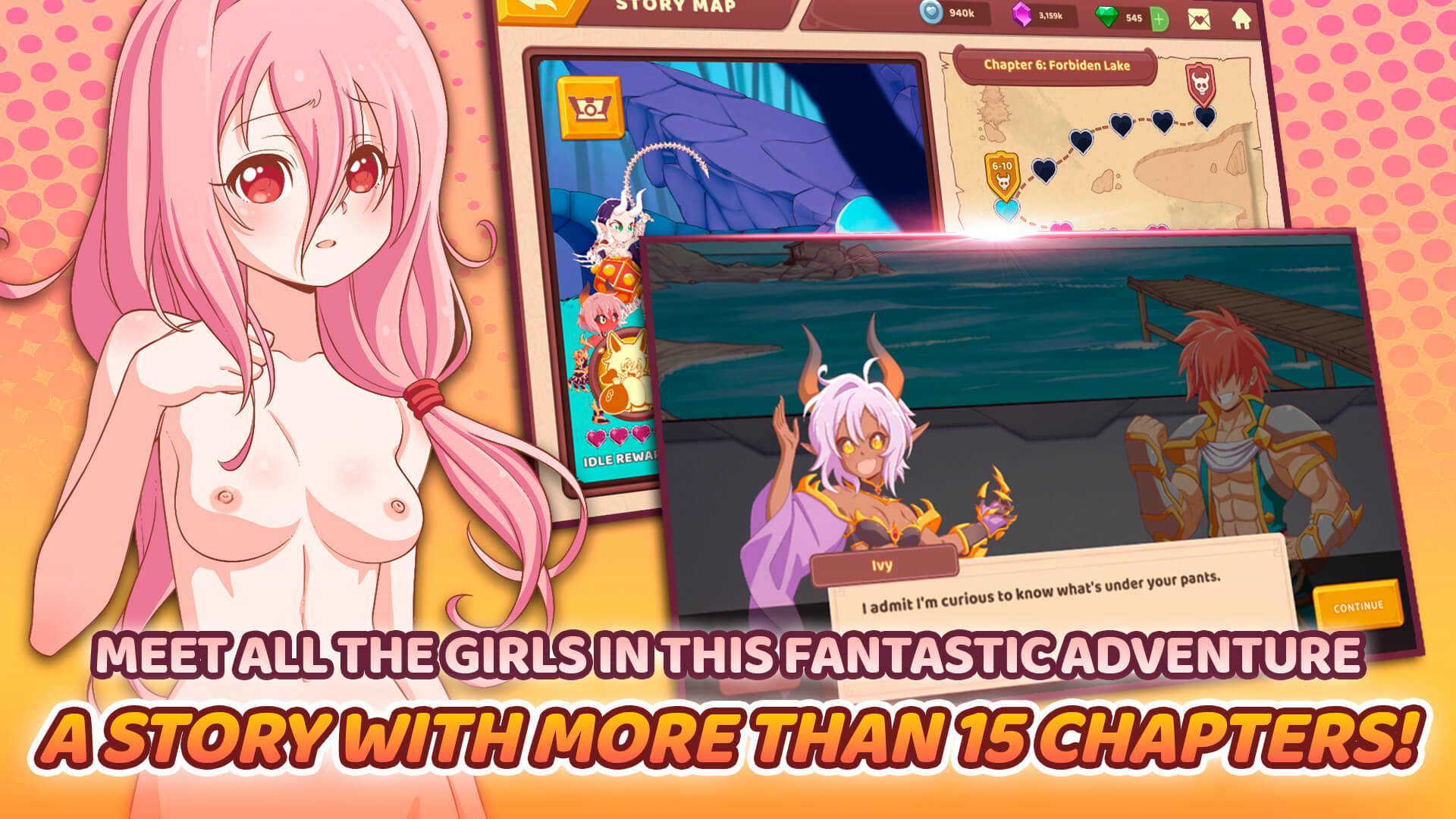 Eros Fantasy - Idle Sex Game with APK file | Nutaku