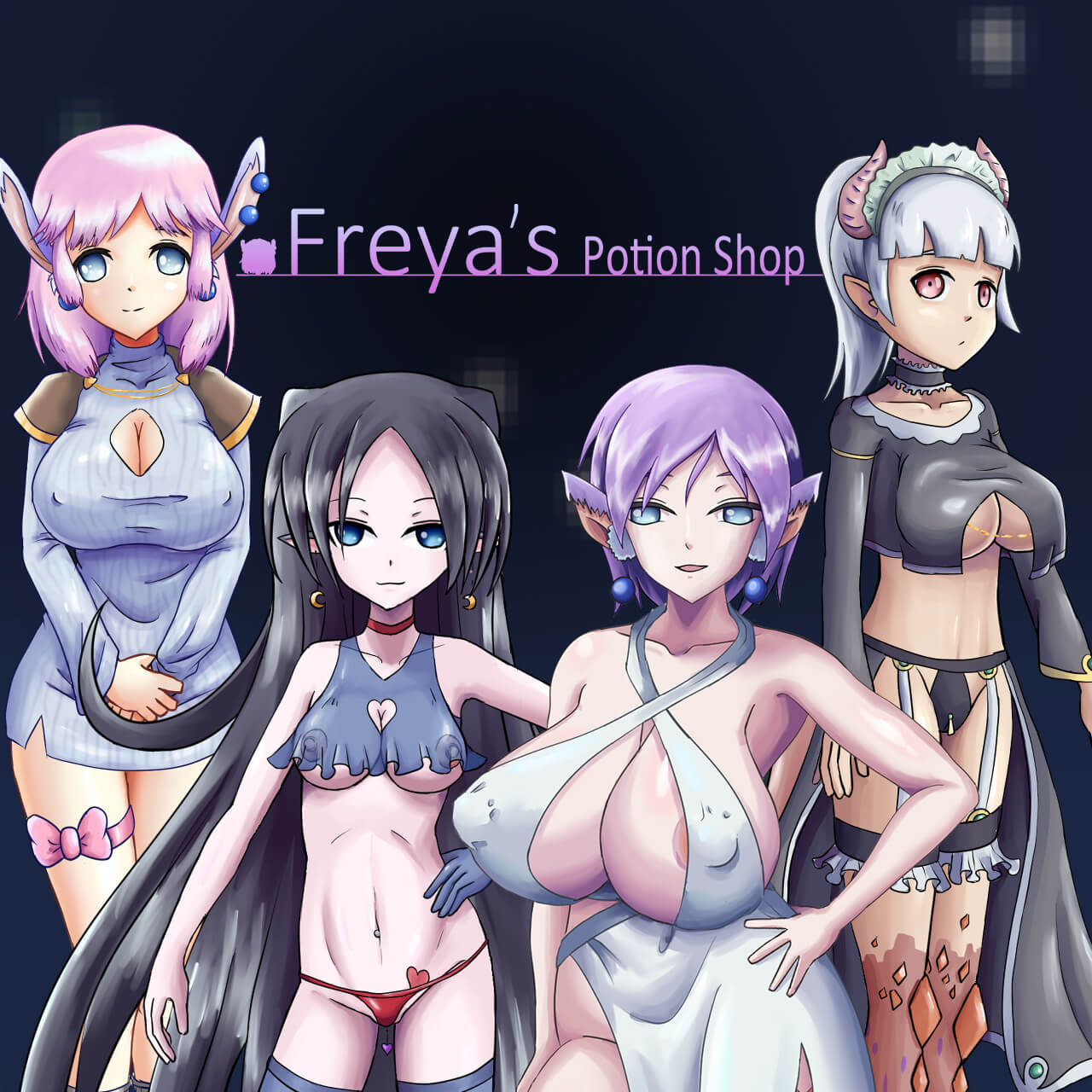 Hentai Shopping Porn - Freya's Potion Shop - Platformer Sex Game | Nutaku