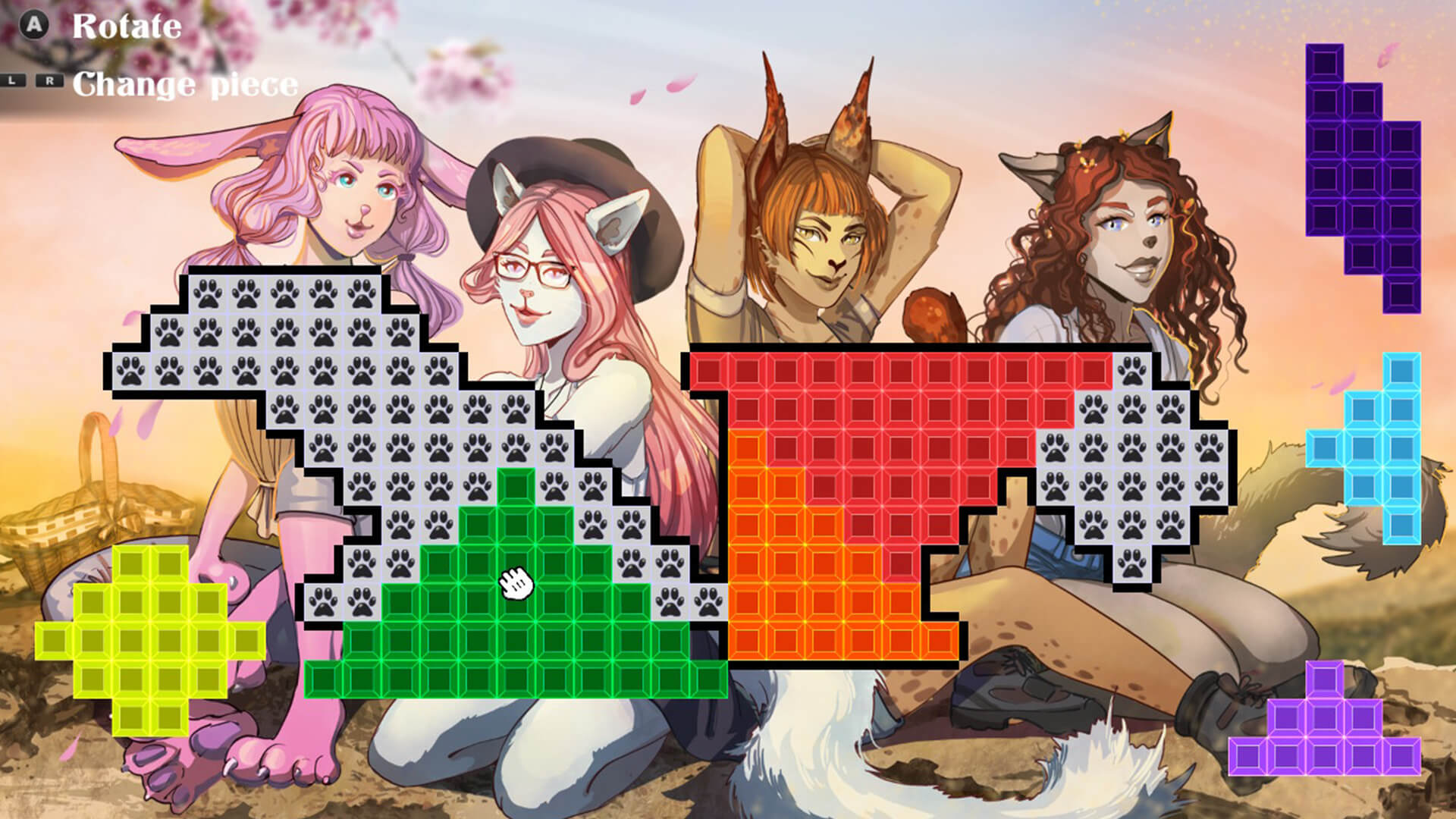Furry Fuck Games - Furry Hentai Tangram - Puzzle Sex Game | Nutaku