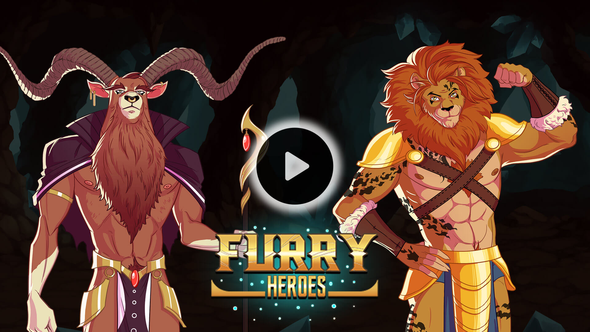 visual-novel遊戲 - Furry Heroes