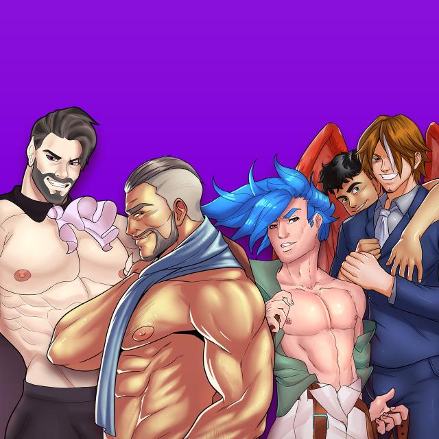 Shower Hentai Game - Gay Harem - Action Adventure Sex Game | Nutaku