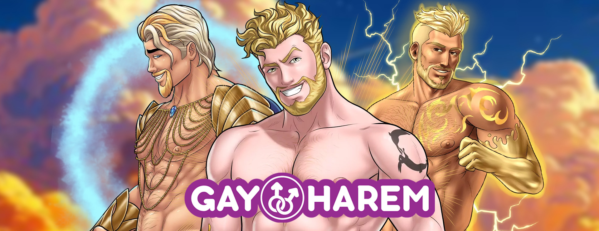 Yaoi Hentai Flash Games - Gay Harem - Action Adventure Sex Game | Nutaku