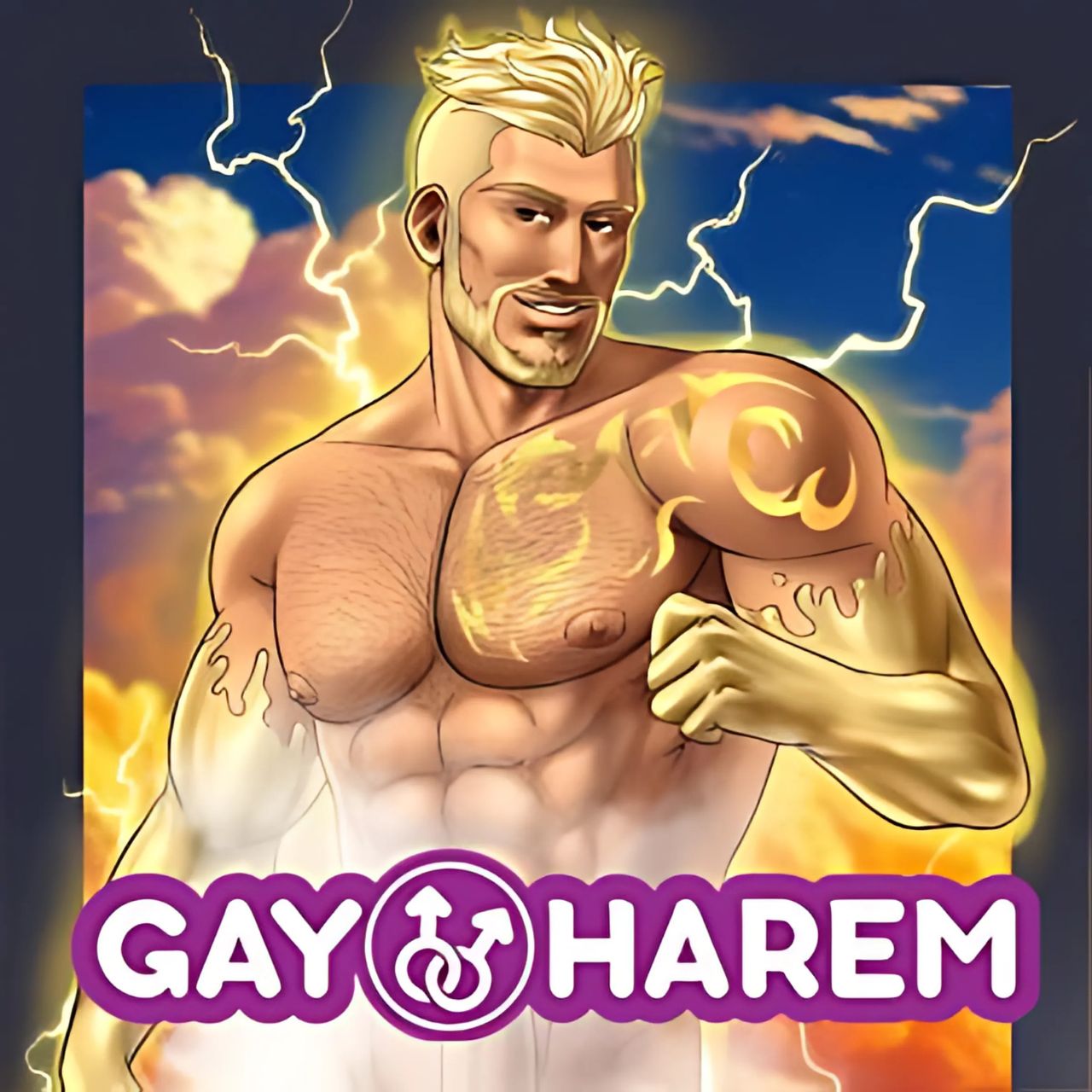 Gay Anime Porn Flash Game - Gay Harem - Casual Sex Game Nutaku. 