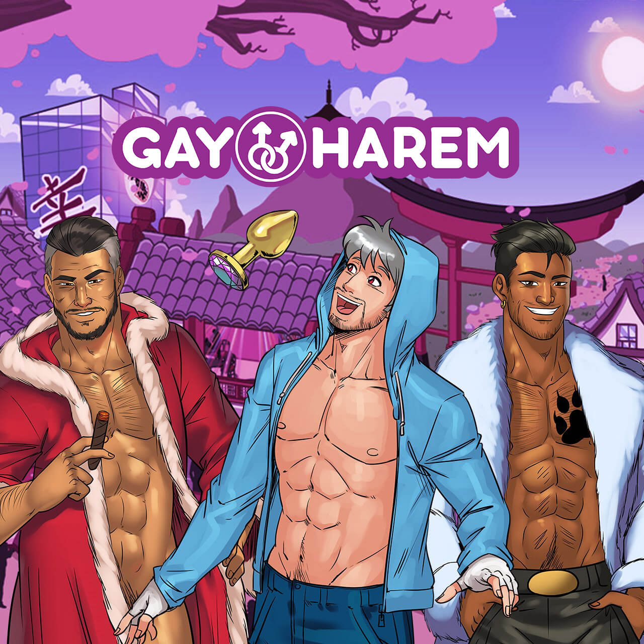 Gay Porn Games - Gay Harem - Casual Sex Game with APK file | Nutaku