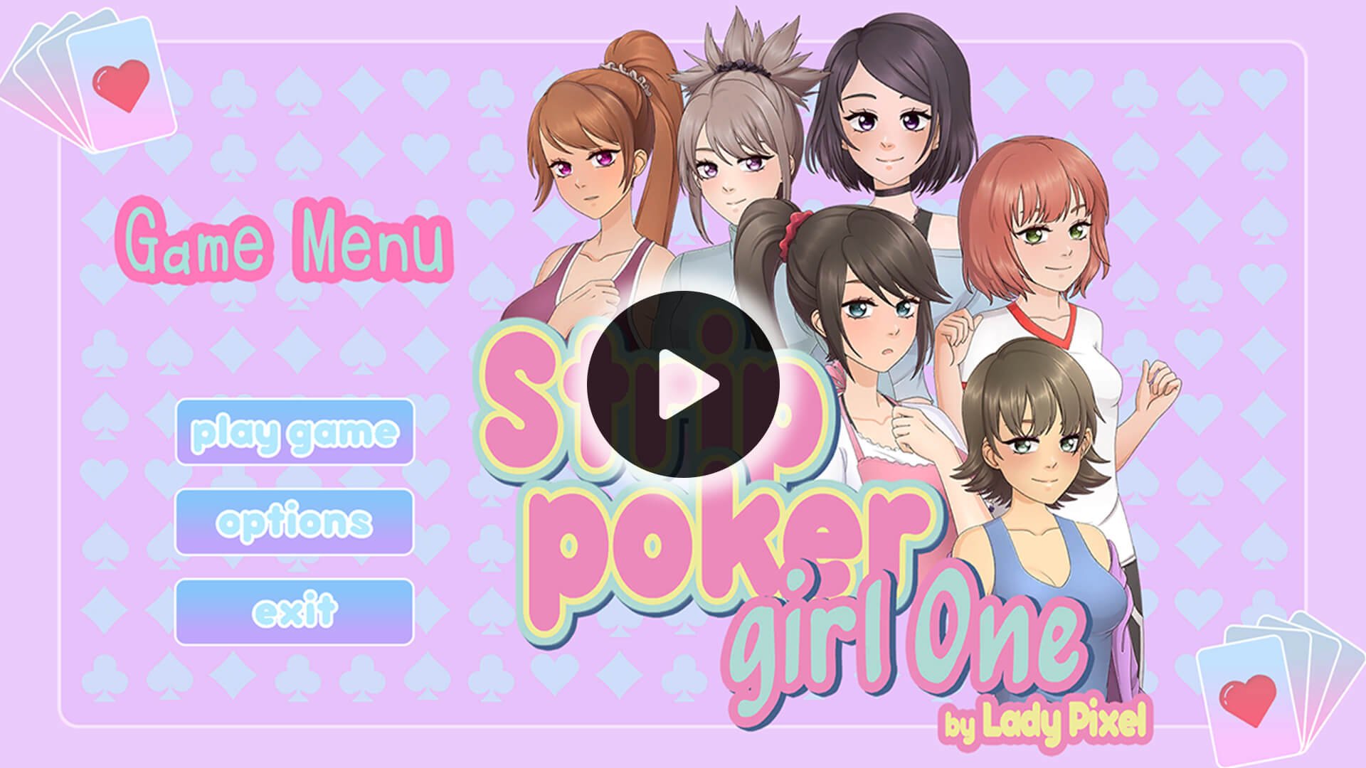 Graj casual Gra - Girl One Strip Poker na stronie Nutaku casualGra - Girl One Strip Poker