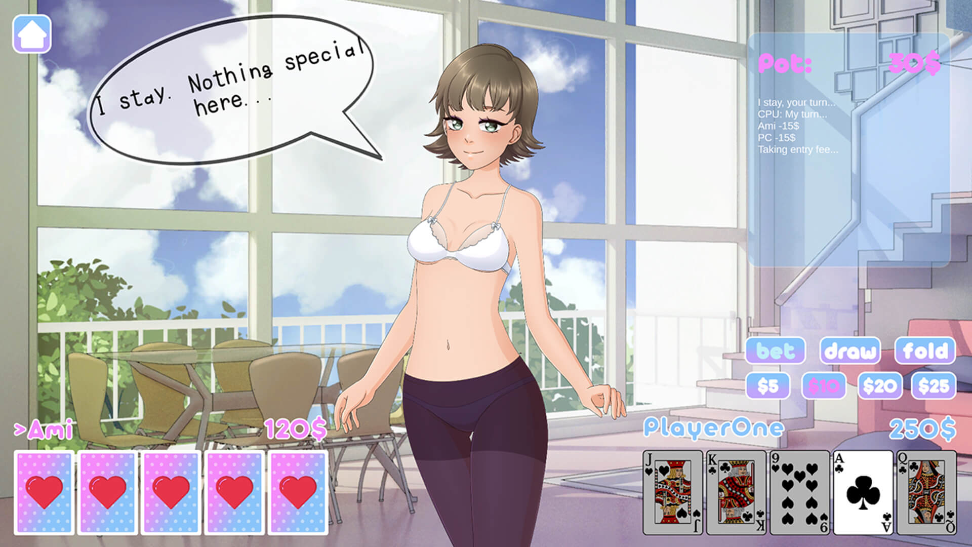 Hentai Anime Strip Poker - Girl One Strip Poker - Card Sex Game | Nutaku