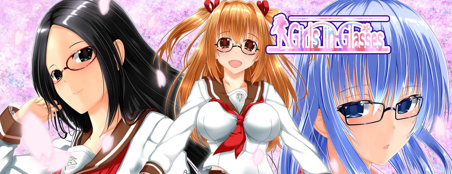 Girls in Glasses - Visual Novel Game